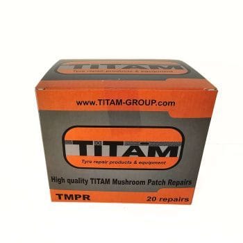 Ciupercă vulcanizare 8 mm TITAM TM 8 – vârf metalic