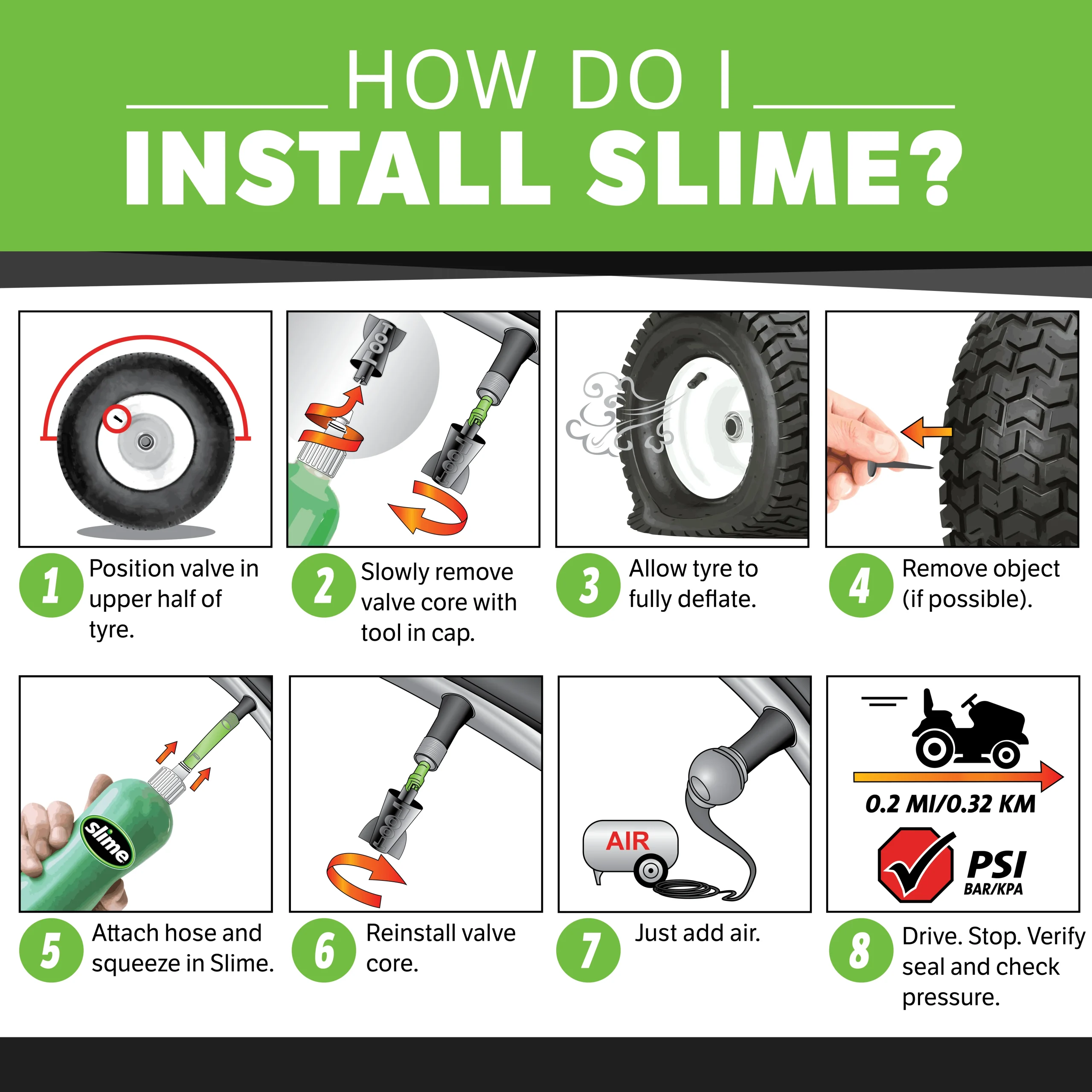 Soluție antipănă bicicletă Slime Tube Sealant - 237 ml - imagine 3