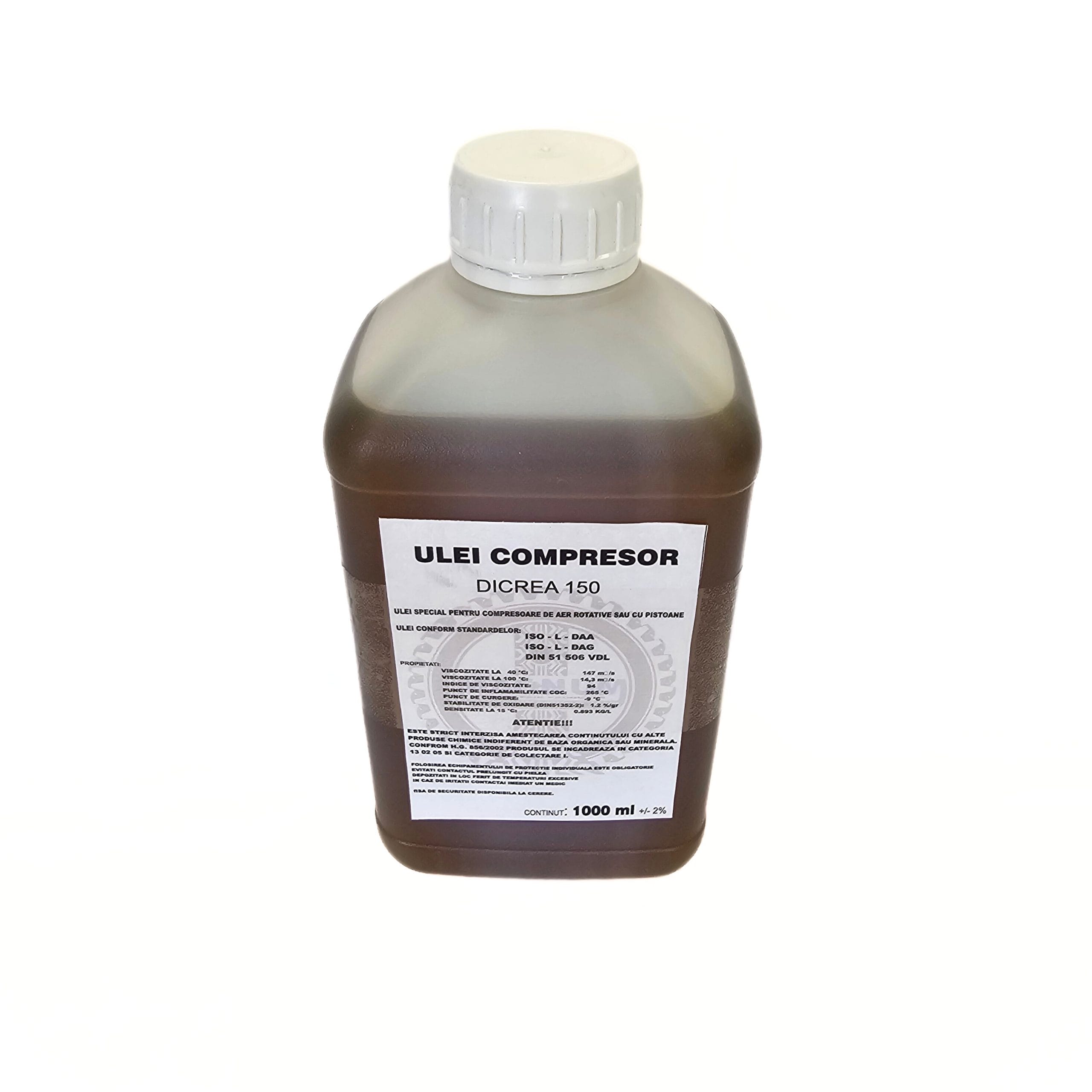 Ulei compresor DICREA 150 – 1L - imagine 2