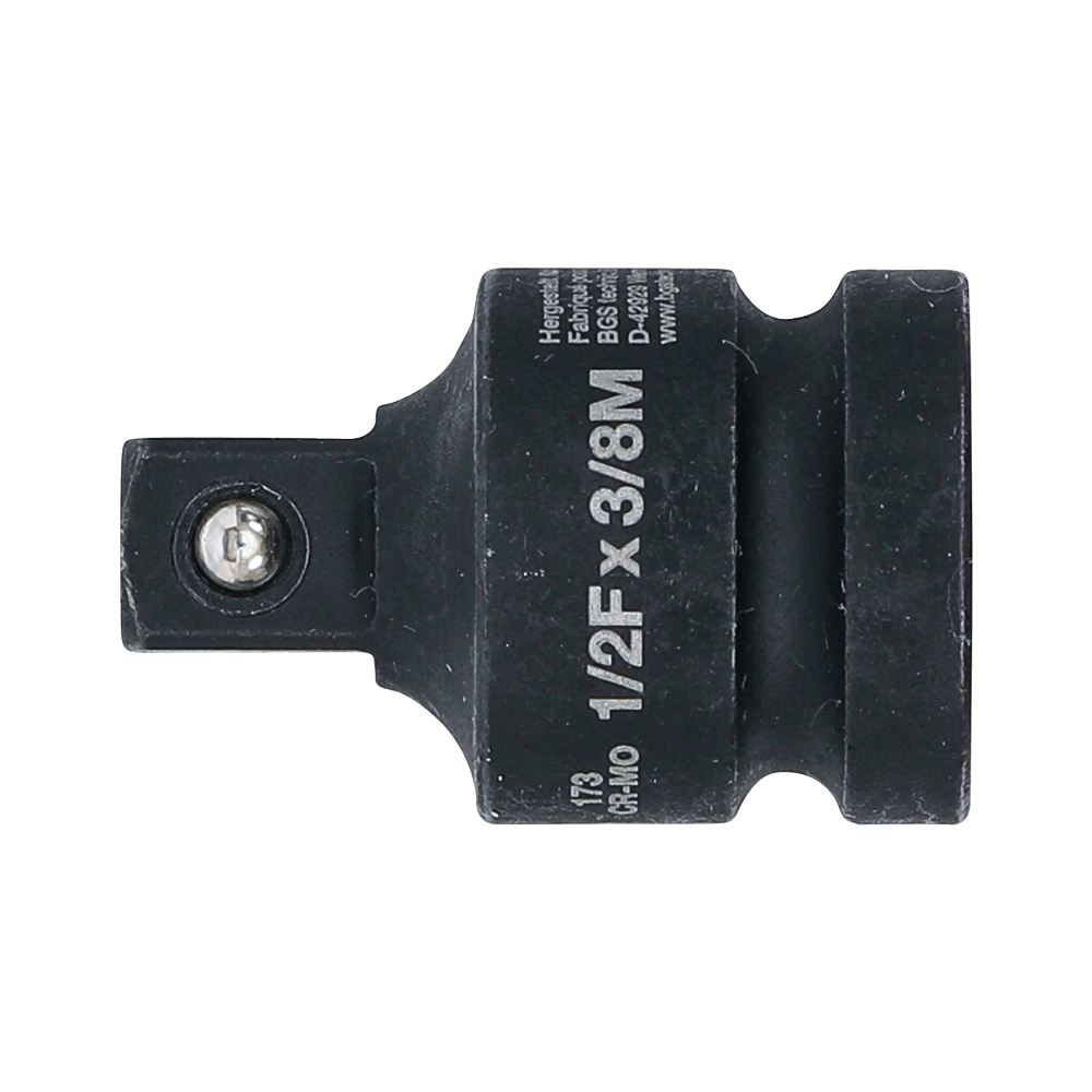 Adaptor impact 1/2 la 3/8 – pătrat interior 12,5 mm / exterior 10 mm BGS 173 - imagine 3