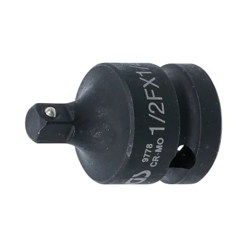 Adaptor impact 1/2 la 1/4 – pătrat interior 12,5 mm / exterior 6,3 mm BGS 9778