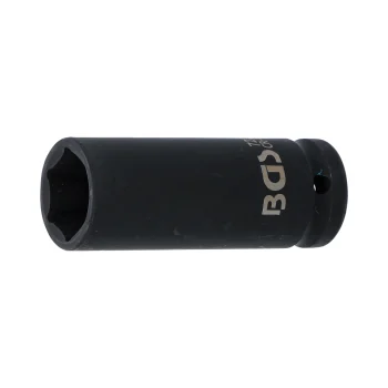 Cheie tubulară de impact 21 mm, 6 colțuri 12,5 mm