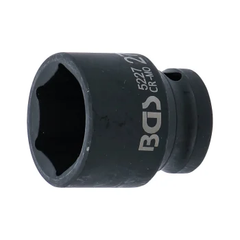 Cheie tubulară de impact 27 mm, 6 colțuri 12,5 mm