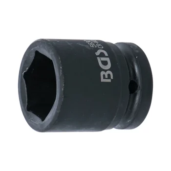 Cheie tubulară de impact 30 mm, 6 colțuri 20 mm