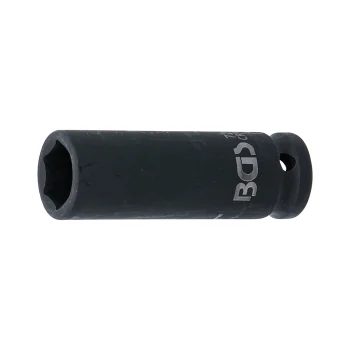 Cheie tubulară impact 17 mm, 6 colțuri 12,5 mm