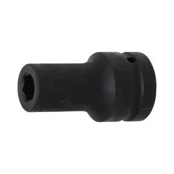 Cheie tubulară impact 17 mm, 6 colțuri 25 mm