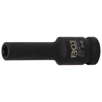 Cheie tubulară impact E12 lungă 12,5 mm (1/2")