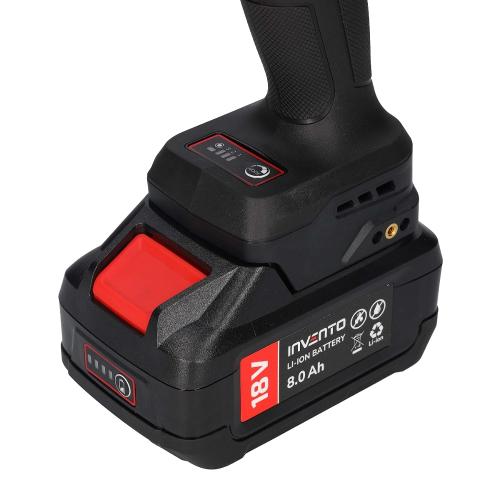 Pistol impact cu acumulator 1" Invento A67R 2400 Nm - imagine 4