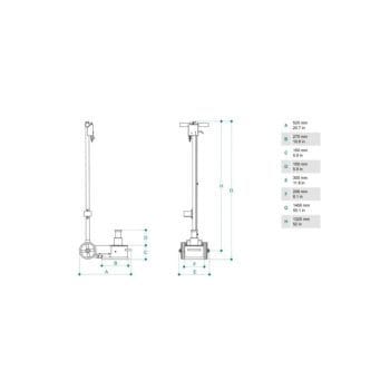 cric pneumatic hidraulic