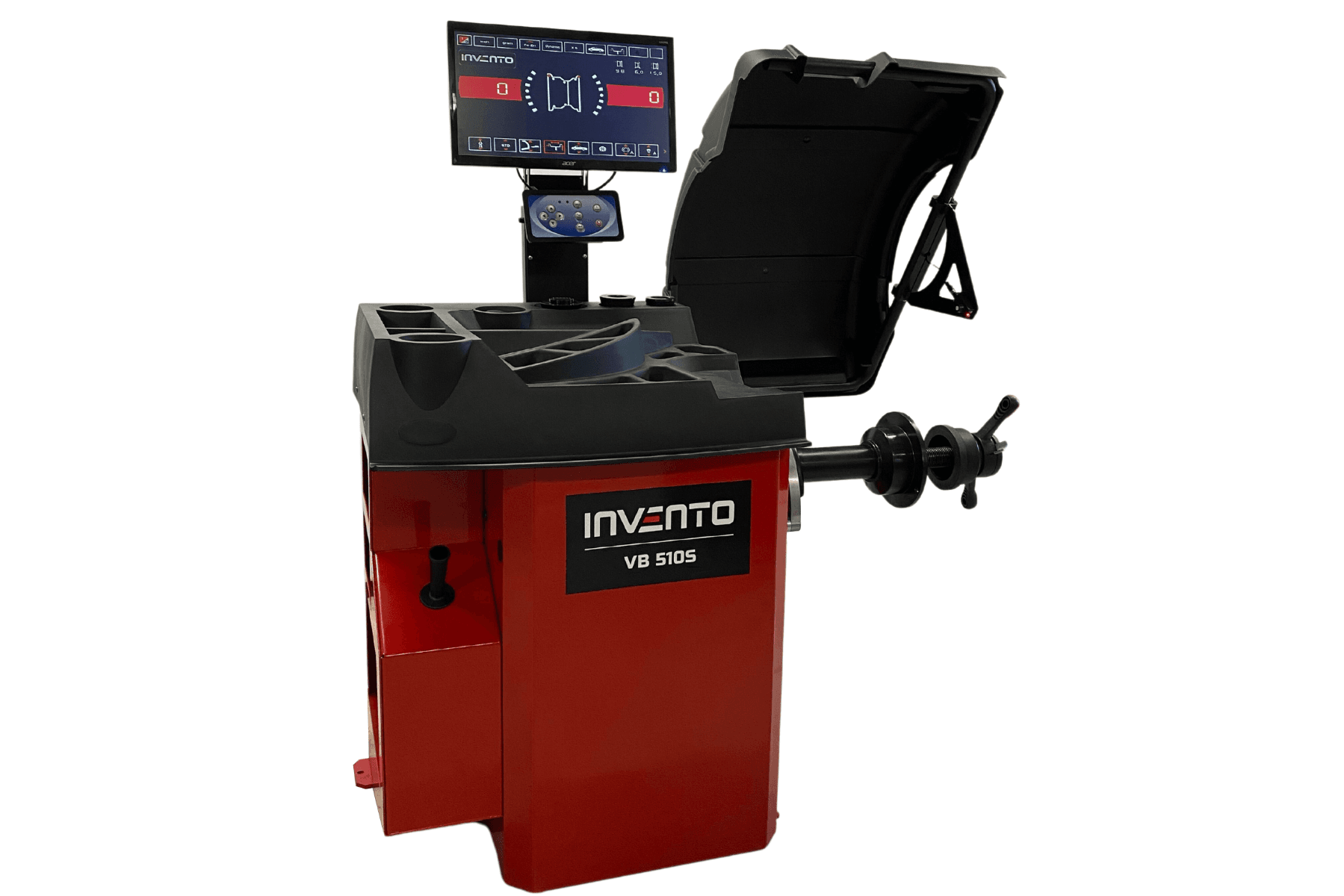 Mașină echilibrat roți Invento VB 510S 3D cu frână automată și sonar - imagine 4