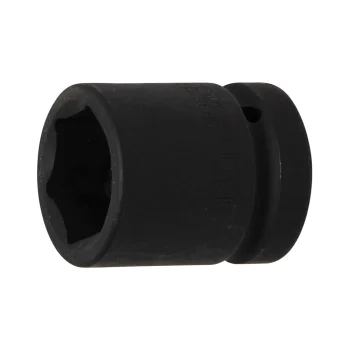 Cheie tubulară impact 35 mm – hexagon scurtă, 6 colțuri