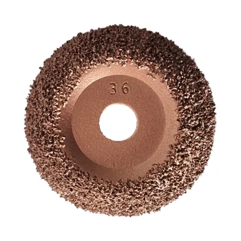 Răzuitor semirotund 50x19 mm, D 3/8, K 36 Titam