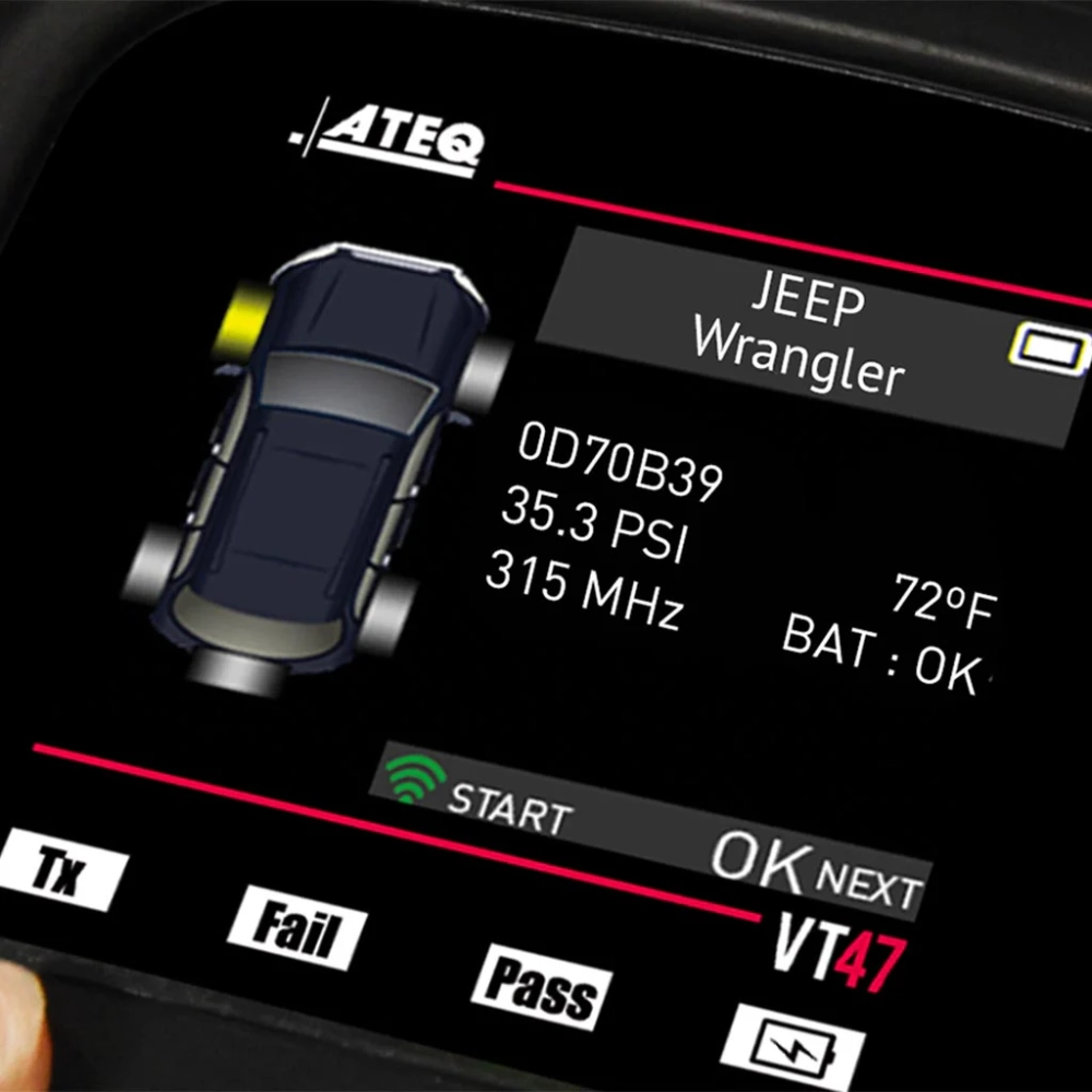 Tester TPMS ATEQ VT47S multibrand cu OBDII și WiFi - imagine 4