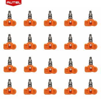 Senzor TPMS 433 MHz Autel MX-Sensor – Valvă Metalică Gri - 20 bucăți