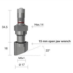 Valva TPMS camion W-1394 TPM-TK11-