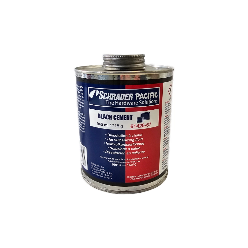 Adeziv vulcanizare la cald Schrader Black Cement 945 ml - imagine 2