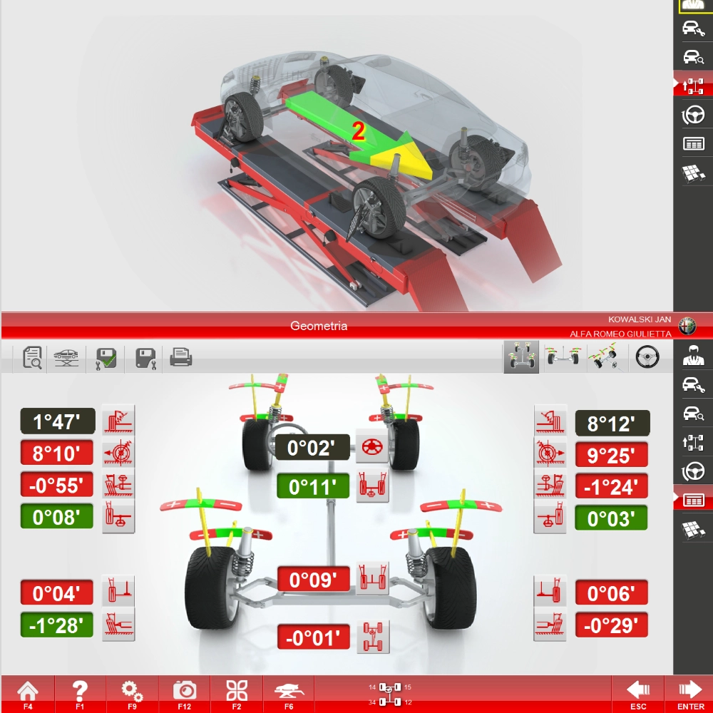 Stand geometrie roți 3D INVENTO S300 - imagine 2