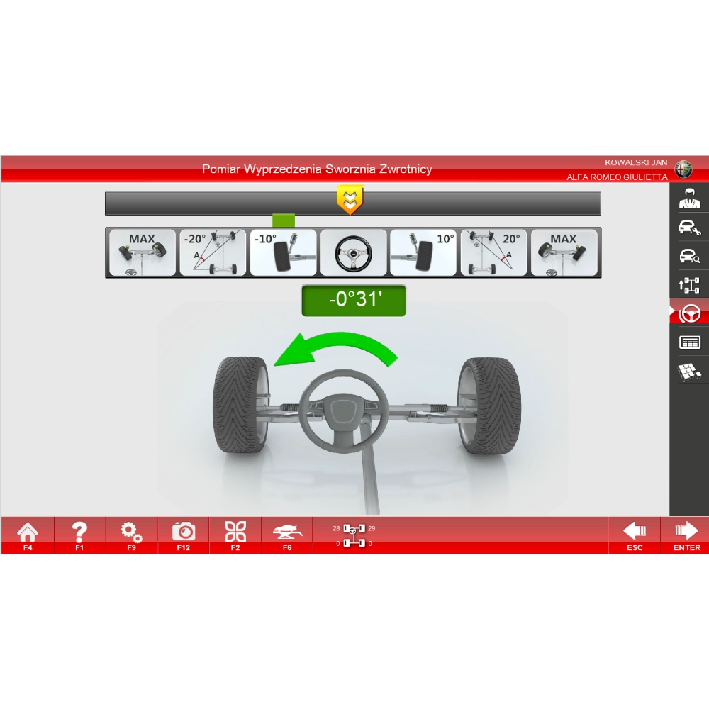 Stand geometrie roți 3D INVENTO S400 - imagine 3