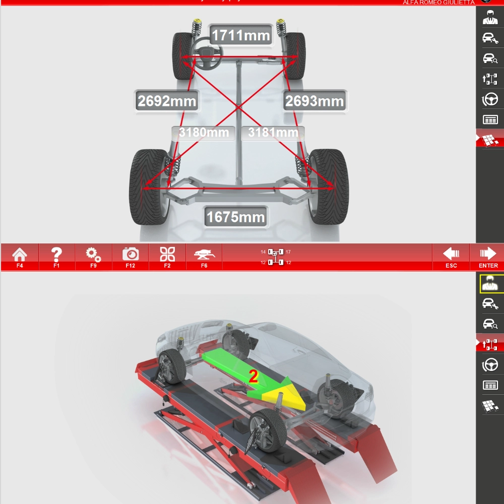 Stand geometrie roți 3D INVENTO S400 - imagine 4