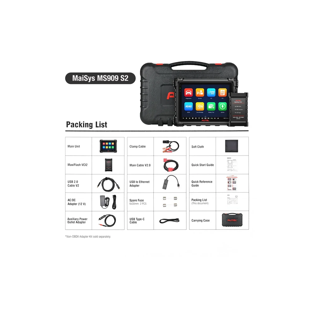 Tester diagnoză auto Autel MaxiSYS MS909S2 - imagine 3