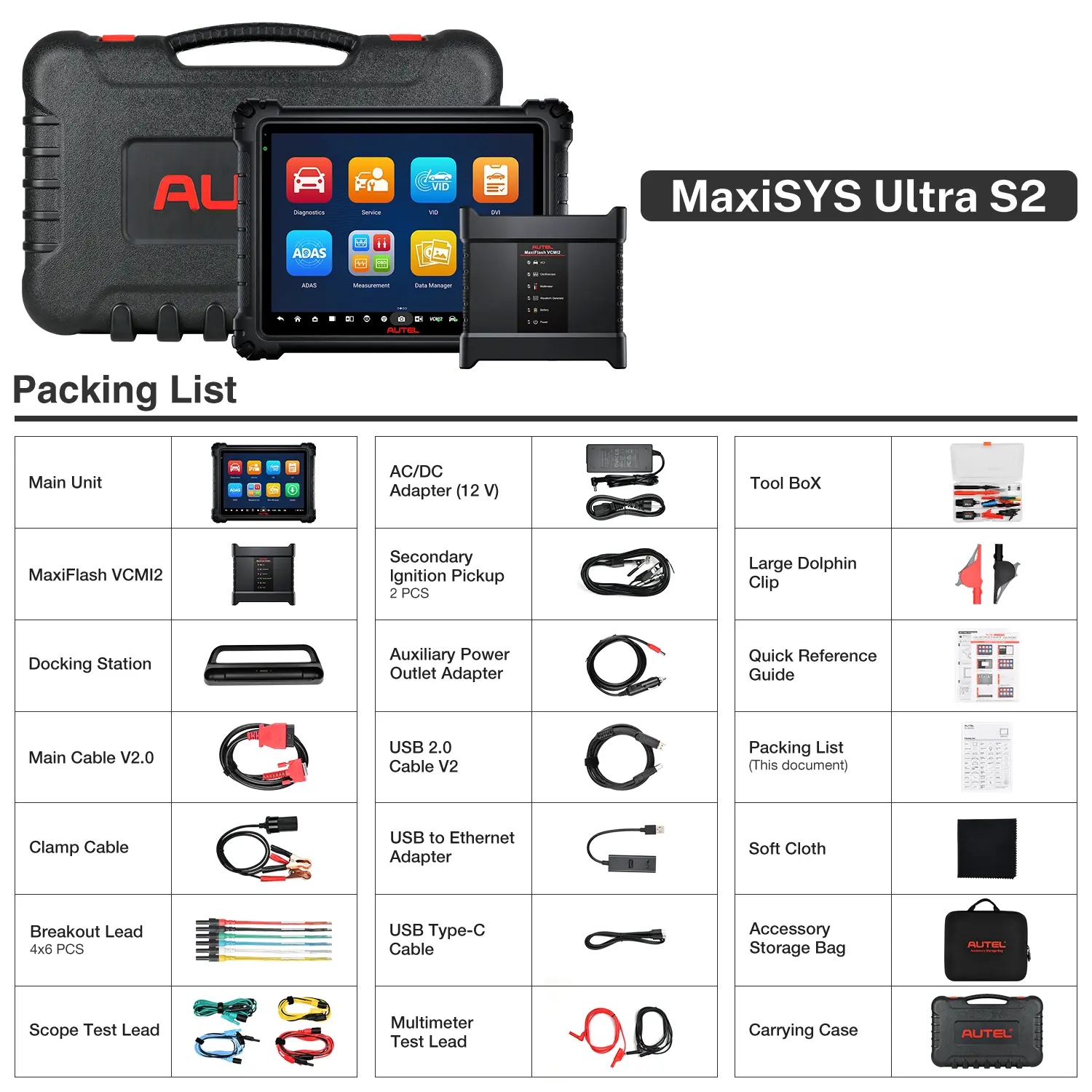 Tester diagnoză auto Autel MaxiSYS Ultra S2 - imagine 3