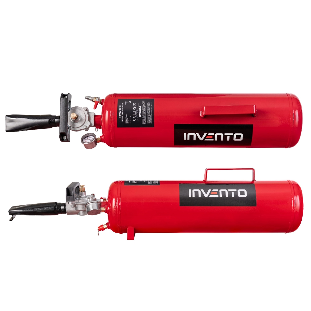 Inflator aer cu rezervor Invento Bomb 12L pentru anvelope - imagine 2
