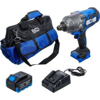 Set pistol impact cu acumulator 1200 Nm 18V – BGS 7391