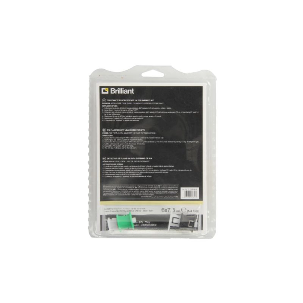 Soluție contrast UV AC 7,5 ml R134a R1234yf – Errecom - imagine 3