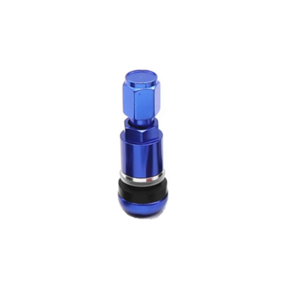 Valvă metalică albastră TR525 AL clamp-in