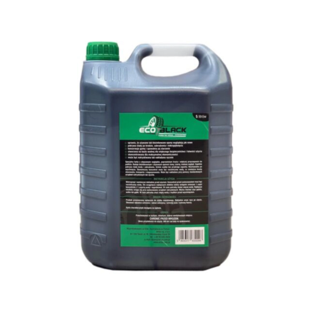 Vopsea neagră pentru anvelope Eco Black 1L / 5L - imagine 4
