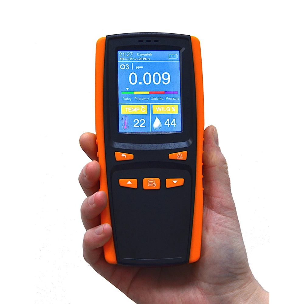 Detector Ozon Profesional HT520 cu Temperatură și Umiditate - imagine 3