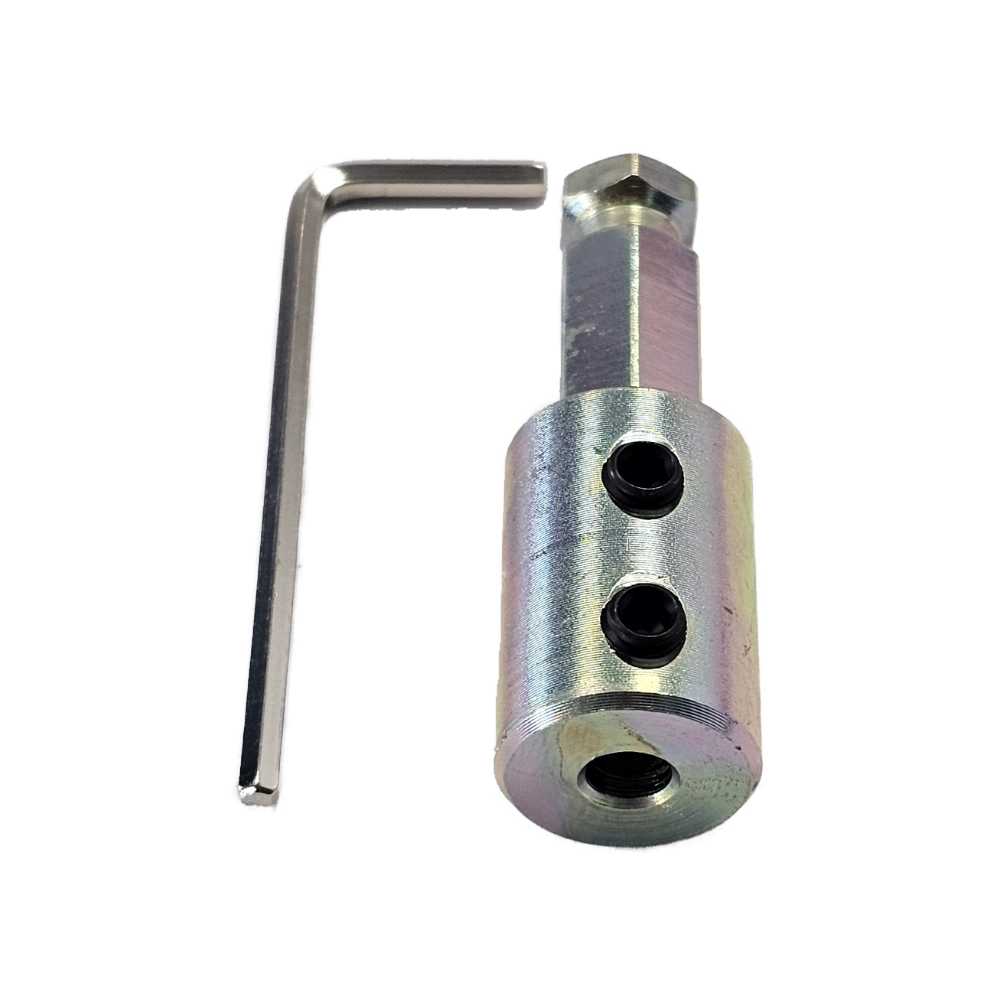 Adaptor Hexagon 11 mm Ø6 mm Schrader - imagine 2