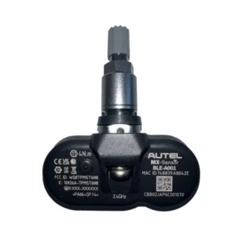 Senzor TPMS BLE Autel MX-Sensor – Tesla 3/Y/S/X, Valvă Metalică Argintie/Gri/Neagră