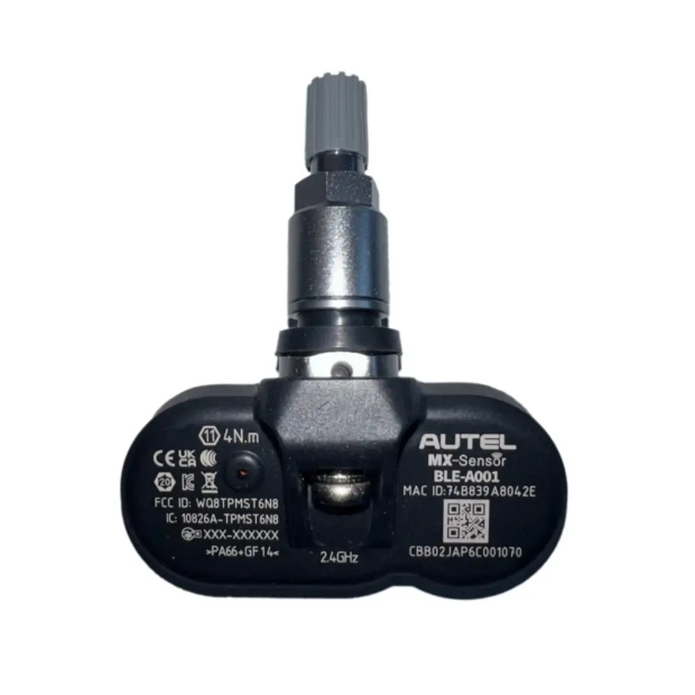 Senzor TPMS BLE Autel MX-Sensor – Tesla 3/Y/S/X, Valvă Metalică Argintie/Gri/Neagră